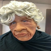 Тетка, Стара Афроамериканска Дама Стара Жена Доцна Маска За Лице