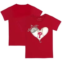 Младинска мала репка црвена Филаделфија Филис Тијара срце маица