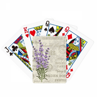 Виолетова Лаванда Цвет Покер Играње Магија Картичка Забава Игра На Табла