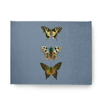 18 30 Едноставно маргарит пеперутки новини килим, прав од чад сина боја