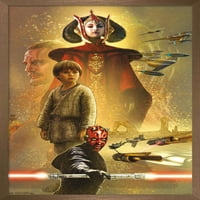 Војна На Ѕвездите: Фантомска Закана - Прослава Фреска Ѕид Постер, 14.725 22.375