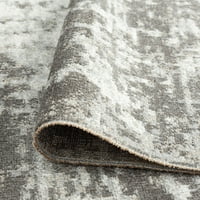 Современа површина килим апстрактна крем, крем затворен распрскувачки лесен за чистење