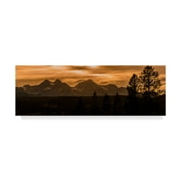 Зајдисонце за трговска марка „Зајдисонце во планините на планините“ од Бренда Петрела Фотографија ДОО