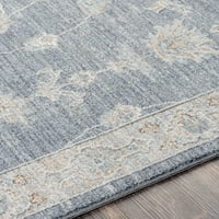 Уметнички ткајачи Авант Гарде Медалјон област килим, средно сиво, 9 '12'2