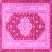 Ахгли Компанија Внатрешен Правоаголник Персиски Розова Традиционална Област Килими, 2'4'