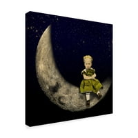 Заштитен знак Ликовна Уметност Месечината Возач Платно Уметност Од Ј Ховенстин Студиос