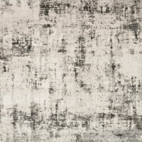 LOloi II алхемија Апстрактна сребрена графитна област килим