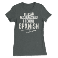 Смешна шпанска наставничка костум за маица за Ноќта на вештерките